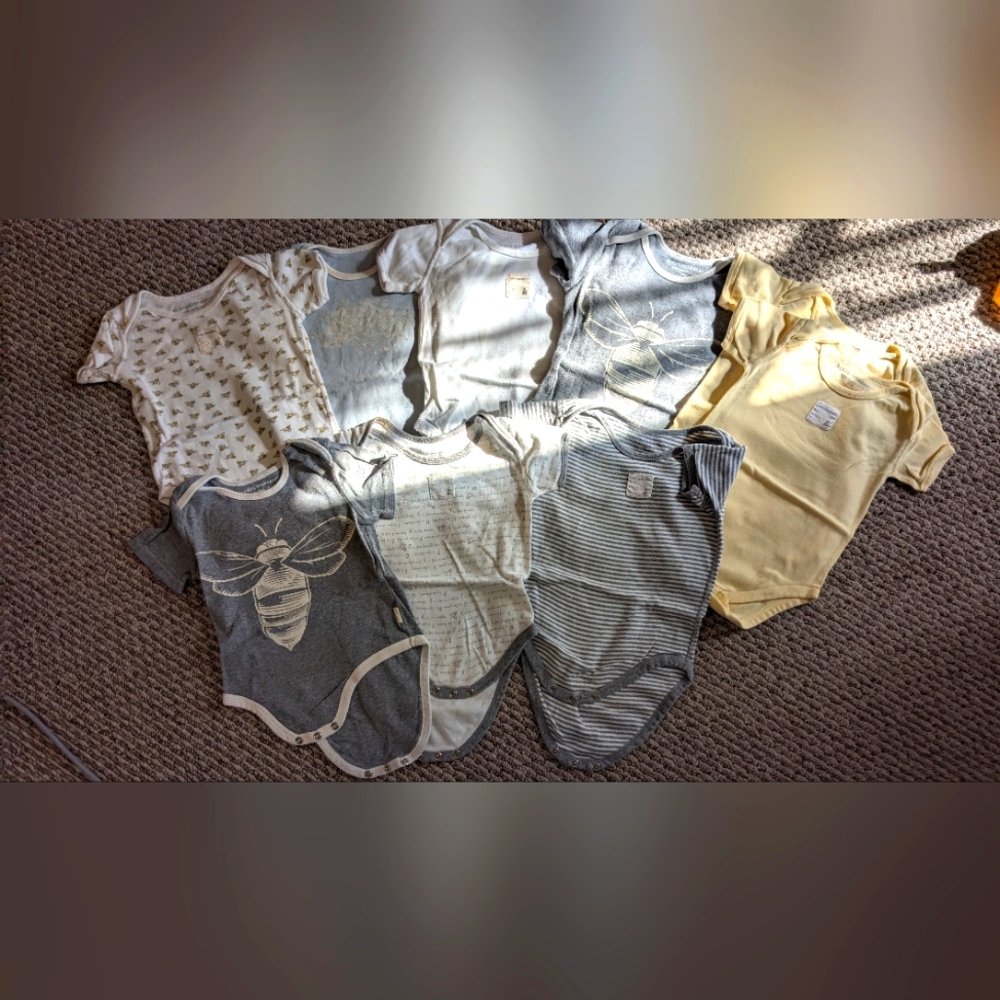 Burt's Bees Baby 18 Months Onesies